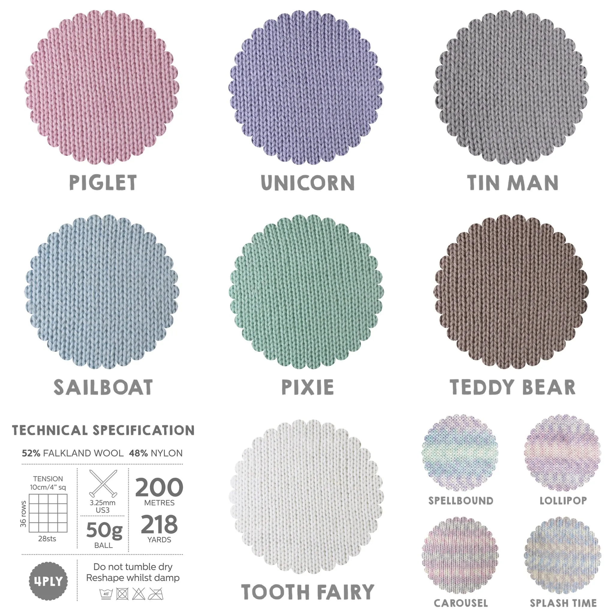"Teddy Bear" Bo Peep 4ply