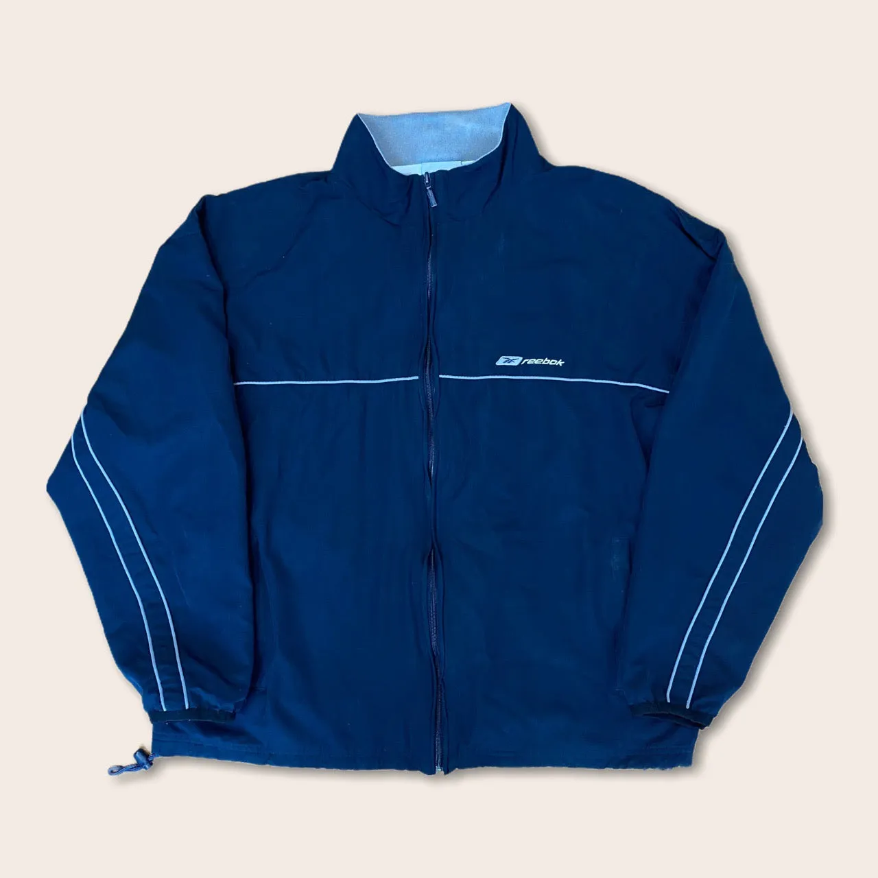 Reebok navy track jacket