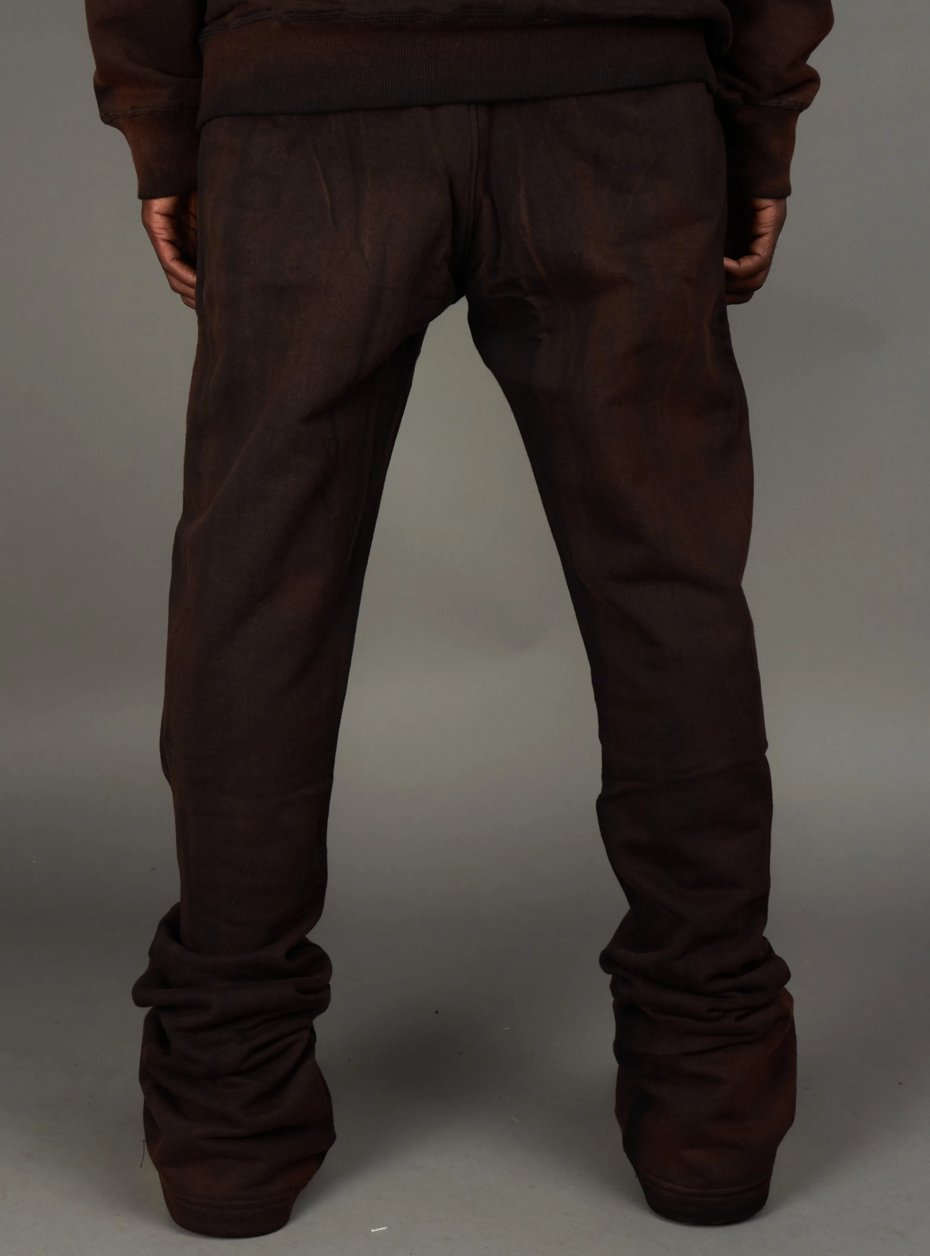Ringspun Sweatpants - Acid Wash - Rust  - 341-401