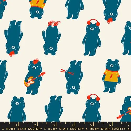 Ruby Star Society - Teddy & the Bears - The Band in buttercream