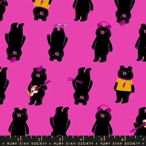 Ruby Star Society - Teddy & the Bears - The Band in light berry