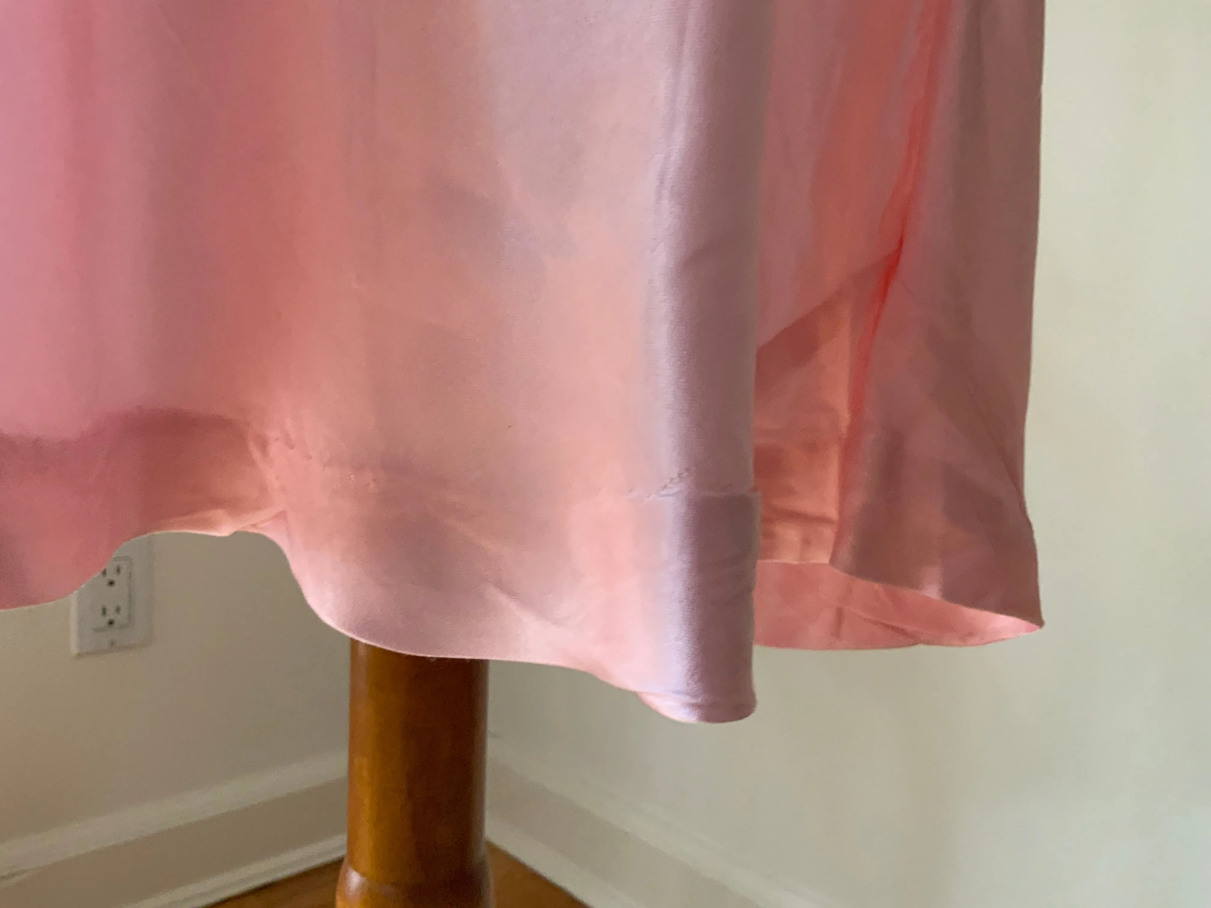 Satin Slip Dress - 40s