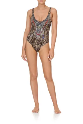 SCOOP ONE PIECE WITH TRIM POETIC ANARCHY