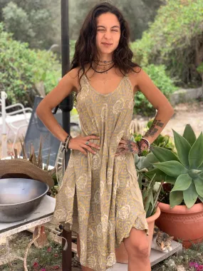Slip dress batik