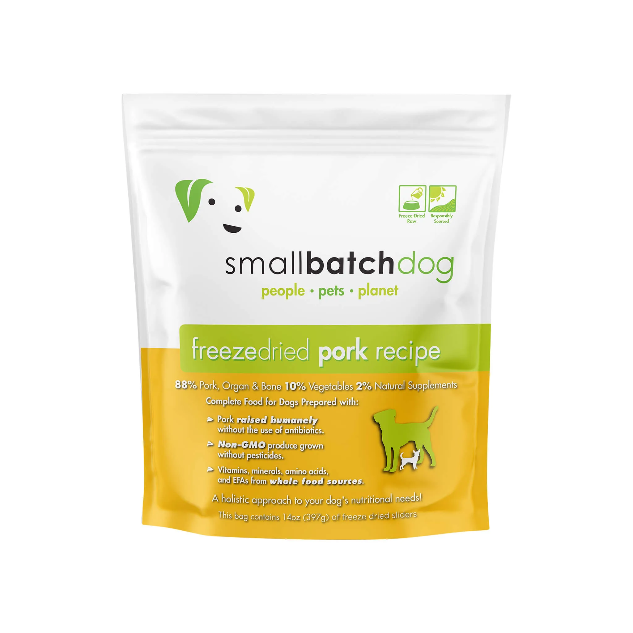 SmallBatch Sliders Freeze Dried Raw Dog Food