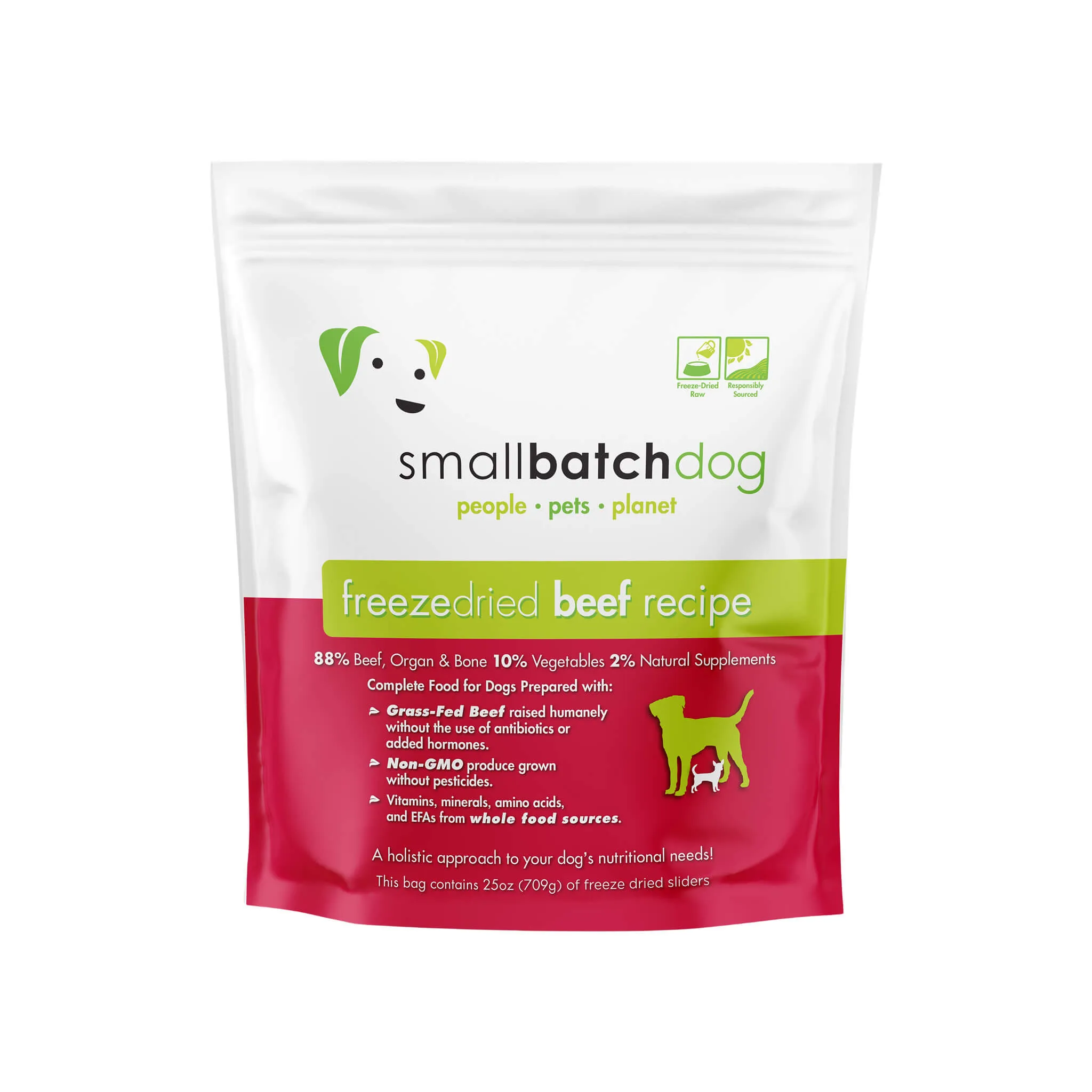 SmallBatch Sliders Freeze Dried Raw Dog Food