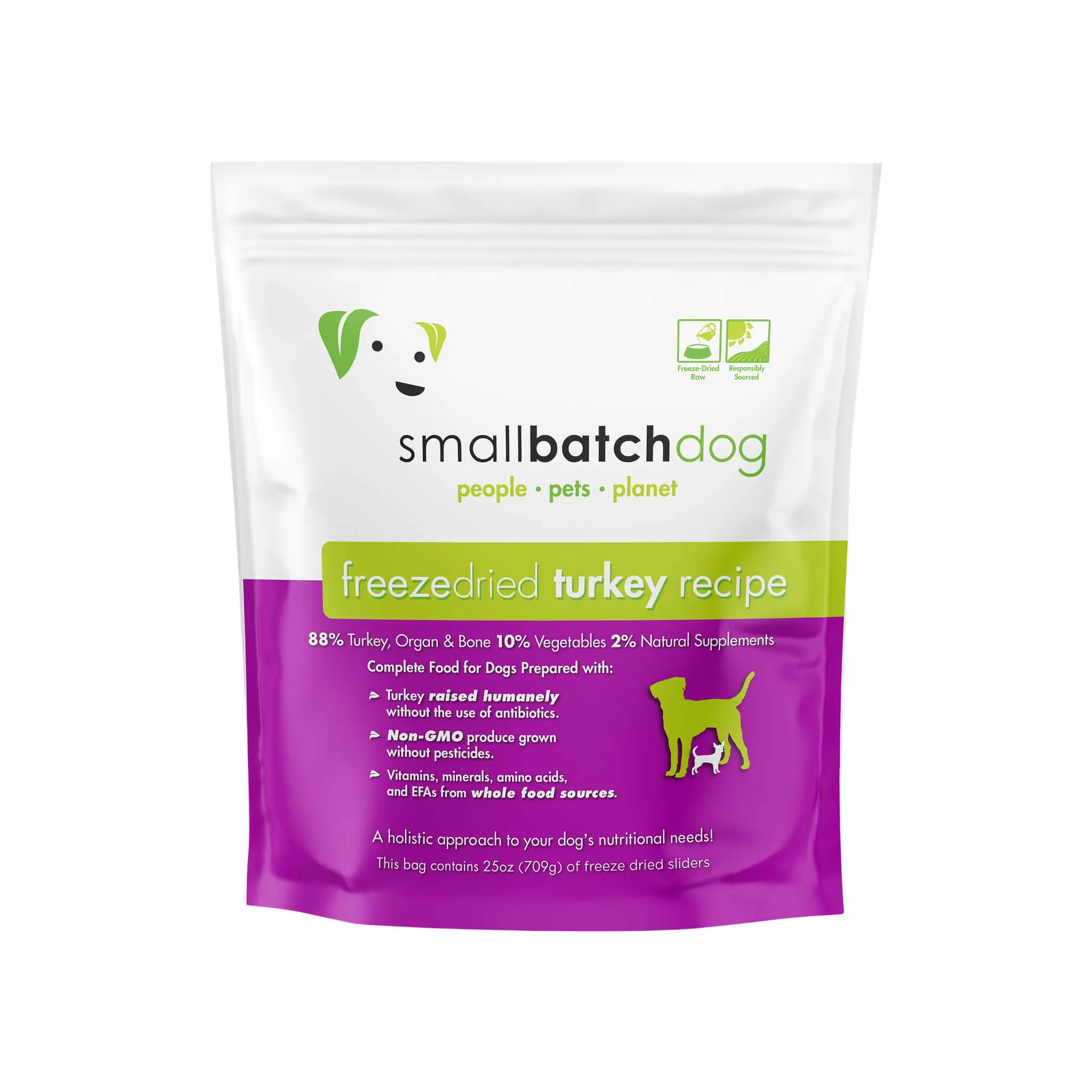 SmallBatch Sliders Freeze Dried Raw Dog Food