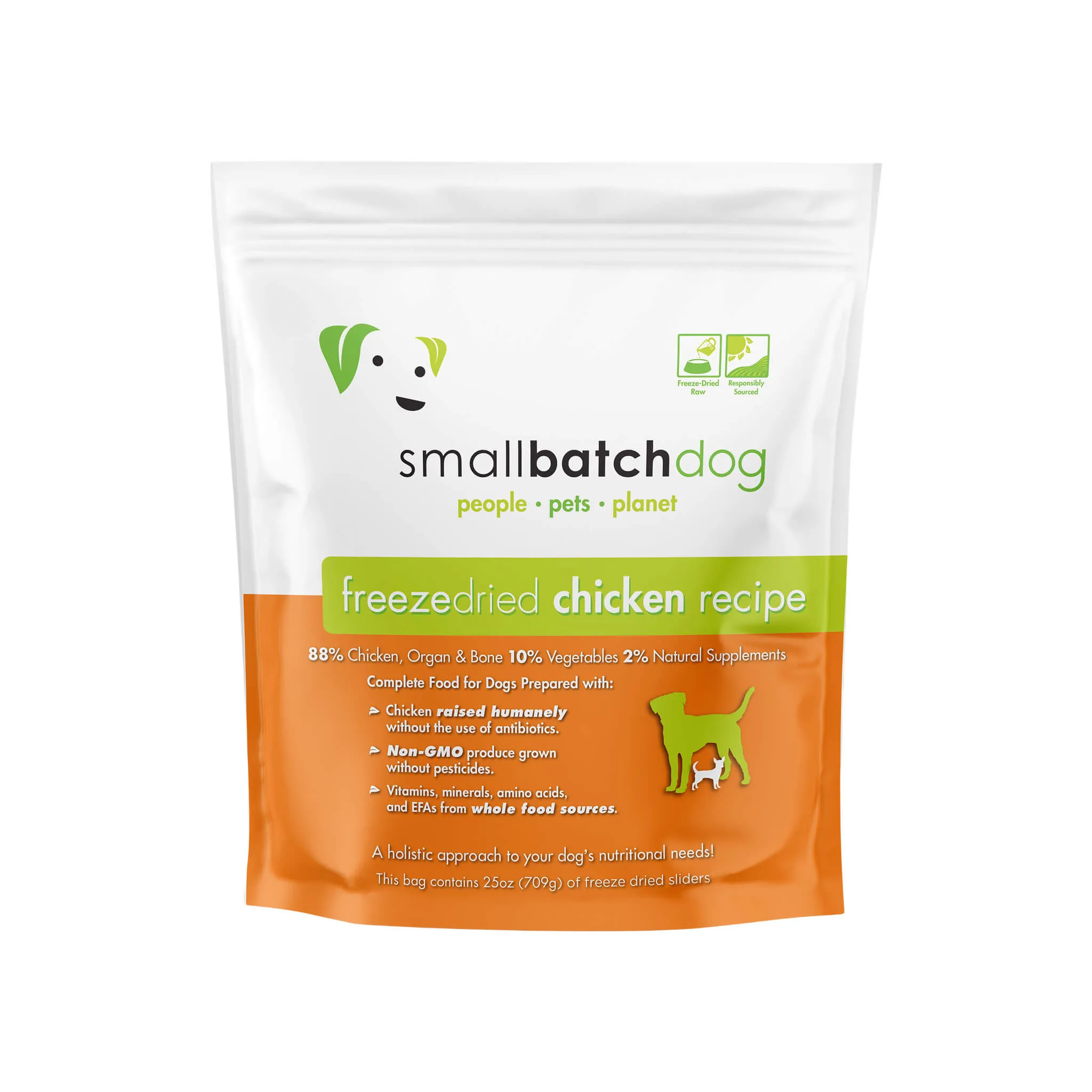 SmallBatch Sliders Freeze Dried Raw Dog Food