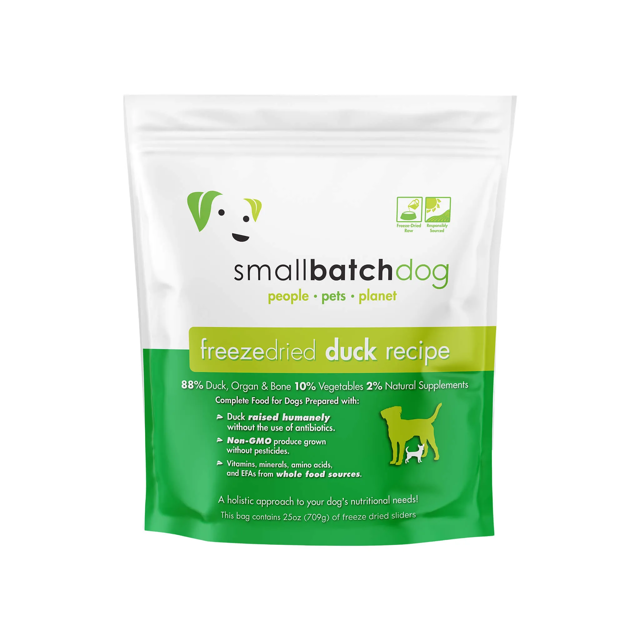 SmallBatch Sliders Freeze Dried Raw Dog Food