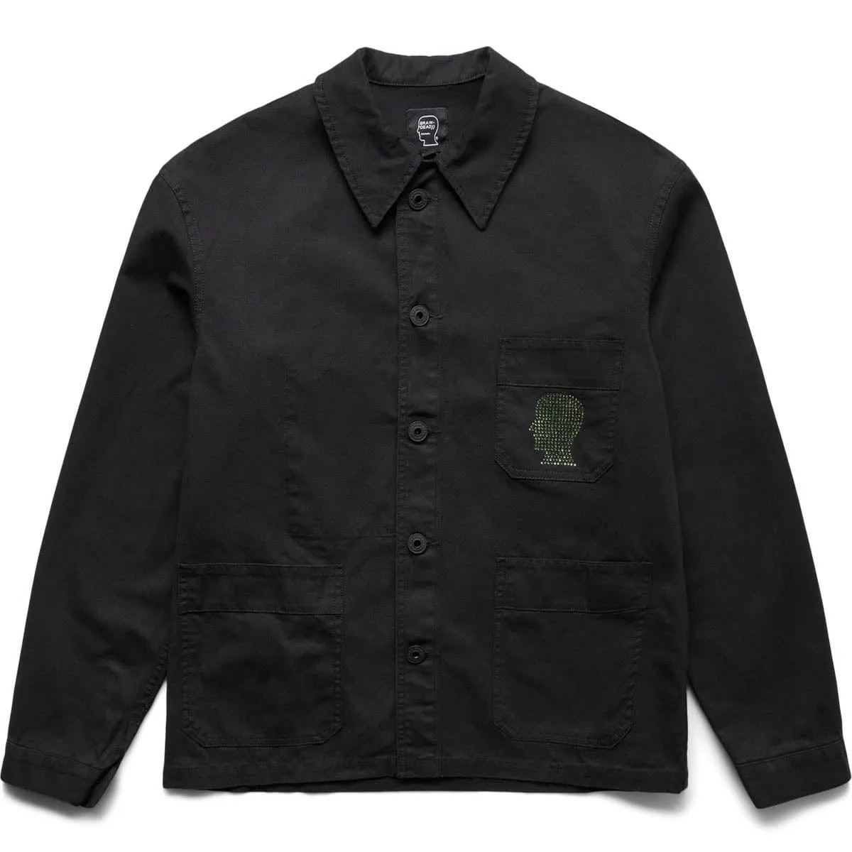 SQUIRREL RHINESTONE CHORE COAT