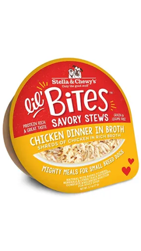 Stella & Chewy's Lil' Bites Savory Stews: Chicken Dinner in Broth