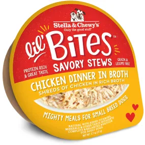Stella & Chewy's Lil Bites Savory Stews Chicken Dog Food