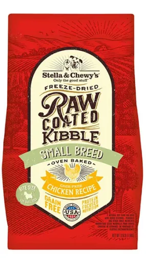 Stella & Chewy's Raw Coated Kibble: Small Breed Cage-Free Chicken Recipe
