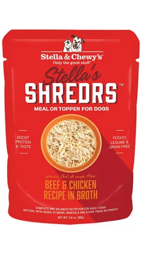 Stella & Chewy's Shredrs: Beef & Chicken