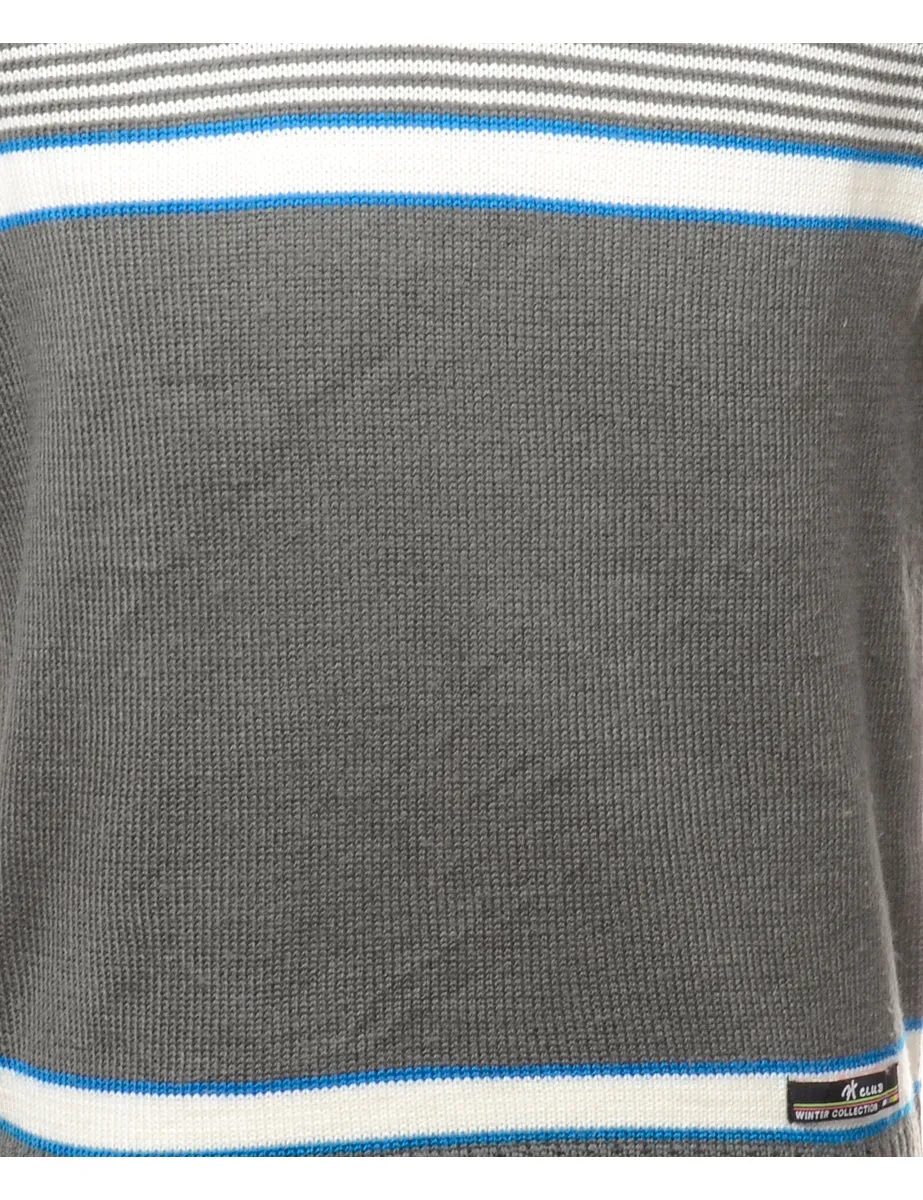 Striped Jumper - L