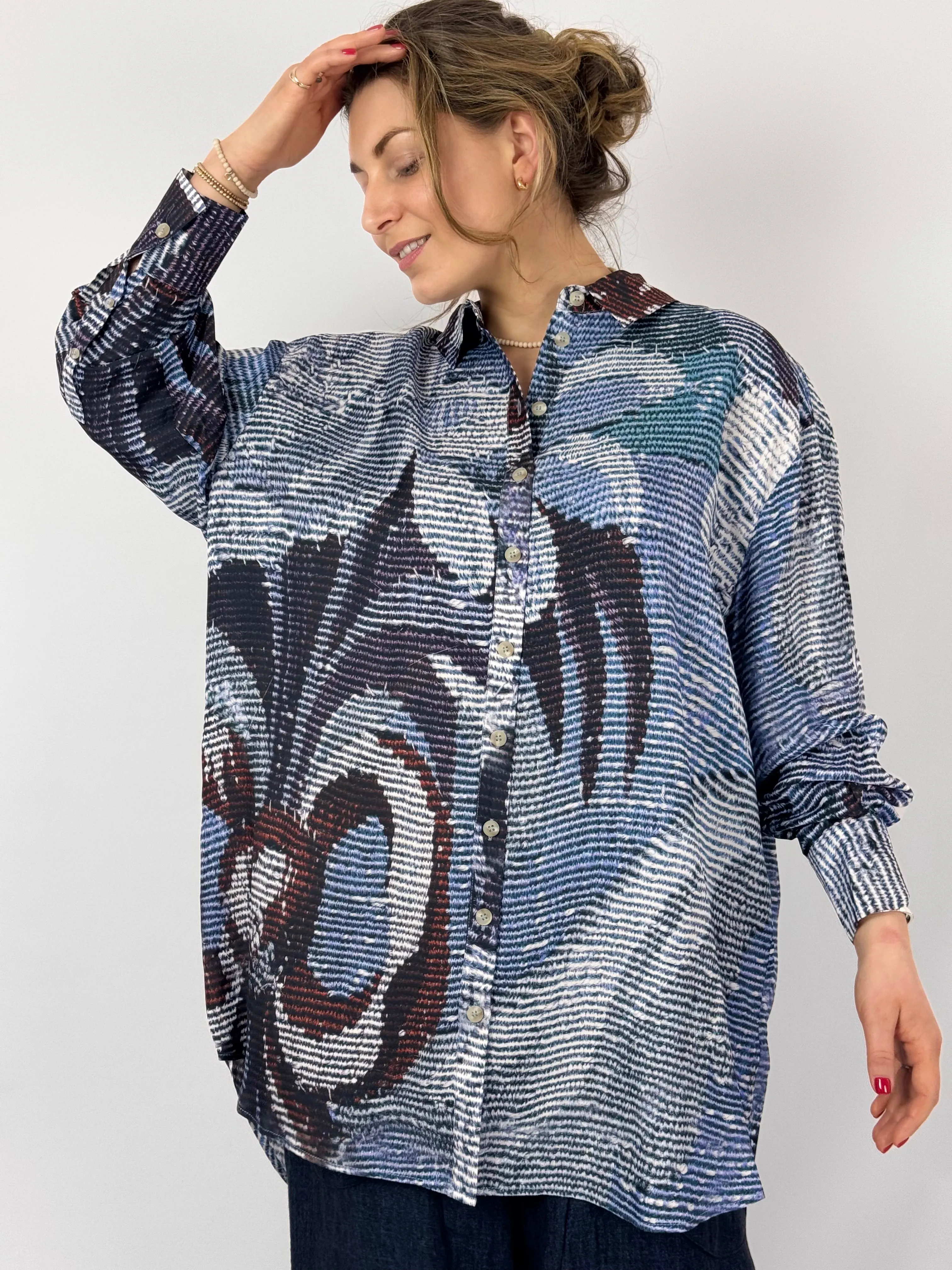 Tapis Noir Carla Shirt Blue