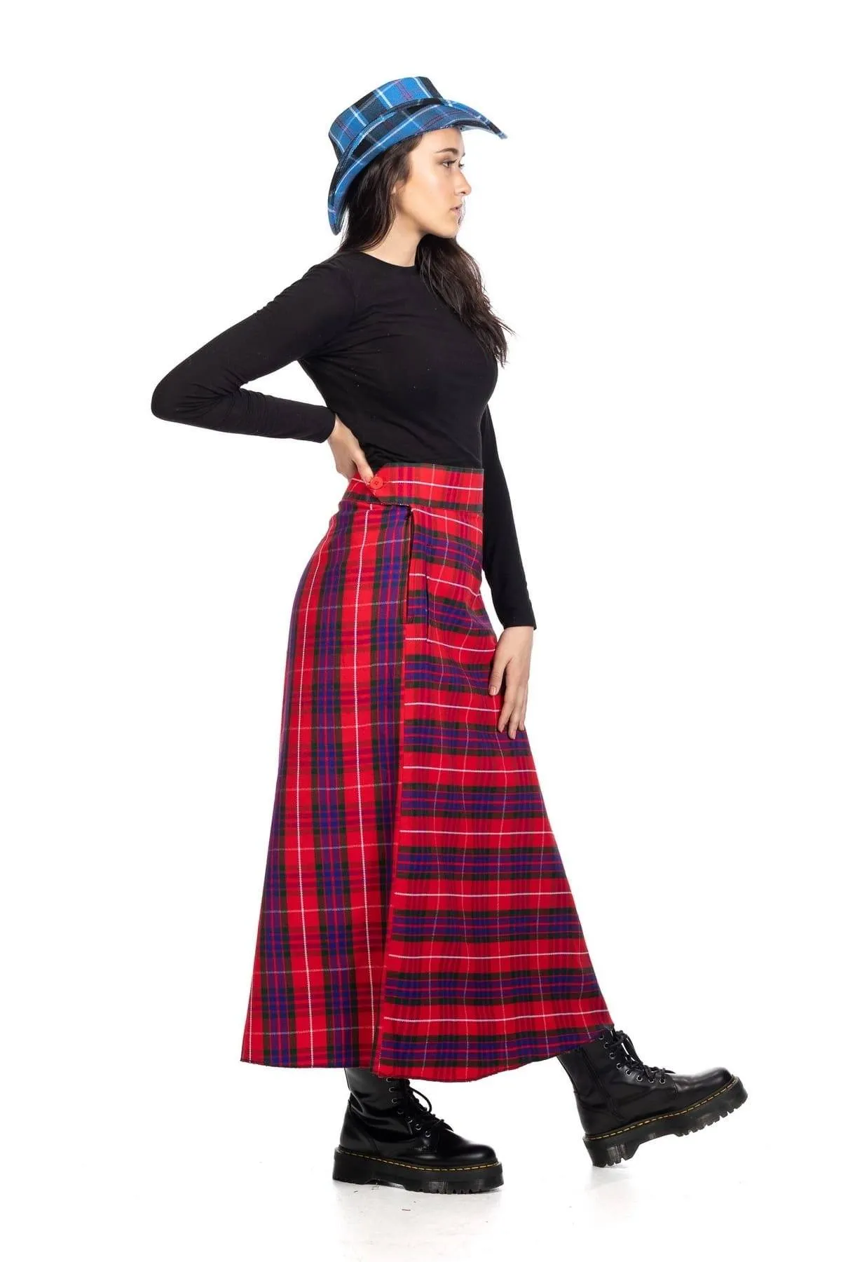 Tartan Maxi Skirt