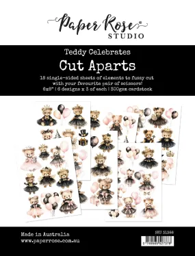 Teddy Celebrates Cut Aparts Paper Pack 31386