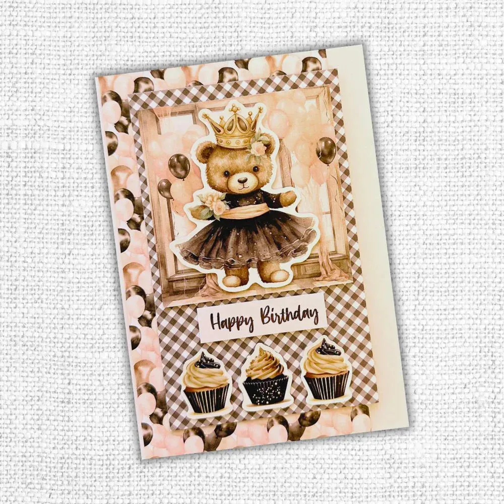 Teddy Celebrates Embossed Die Cuts 31383