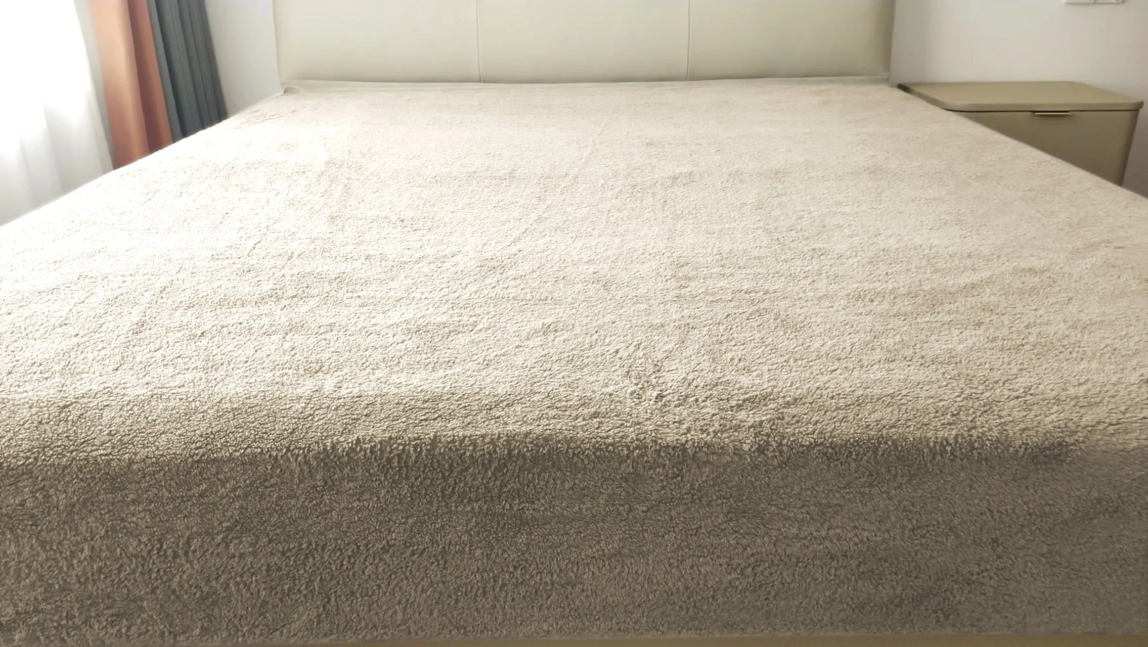 Teddy Fleece Fitted Sheet (Cream)
