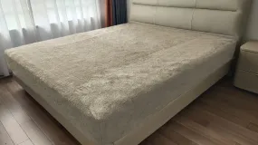 Teddy Fleece Fitted Sheet (Cream)