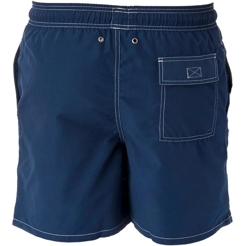 Tom & Teddy Mens Solid Swim Shorts SOLEB - Estate Blue