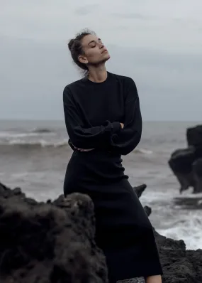Trondheim Sweater in Black