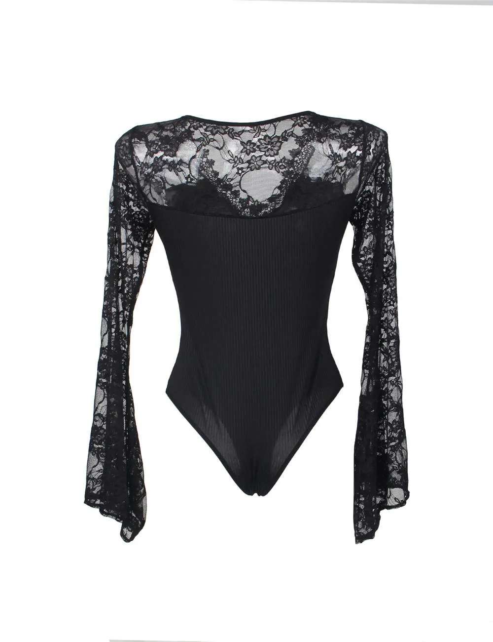 Velvet Whisper Lace Bodysuit