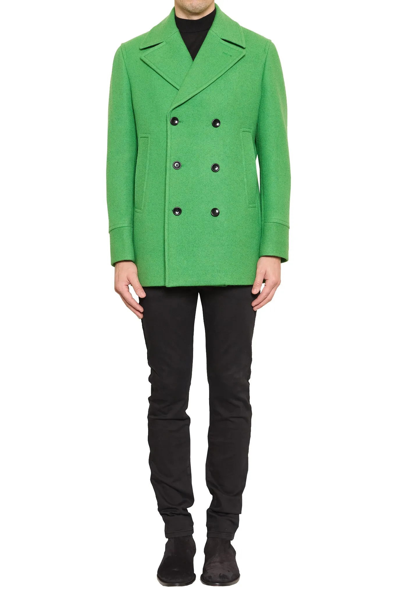 Victor Peacoat in Grass