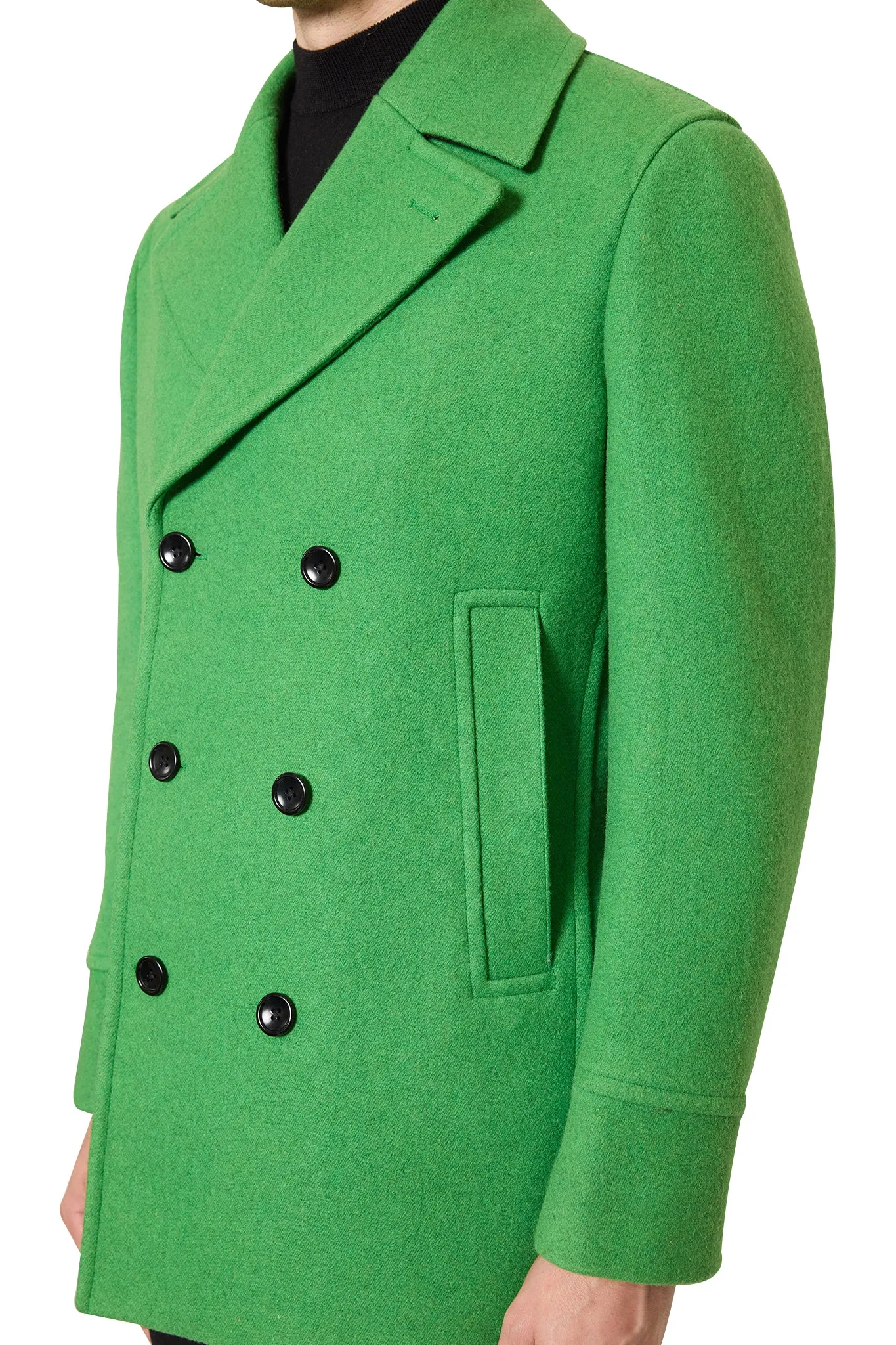 Victor Peacoat in Grass