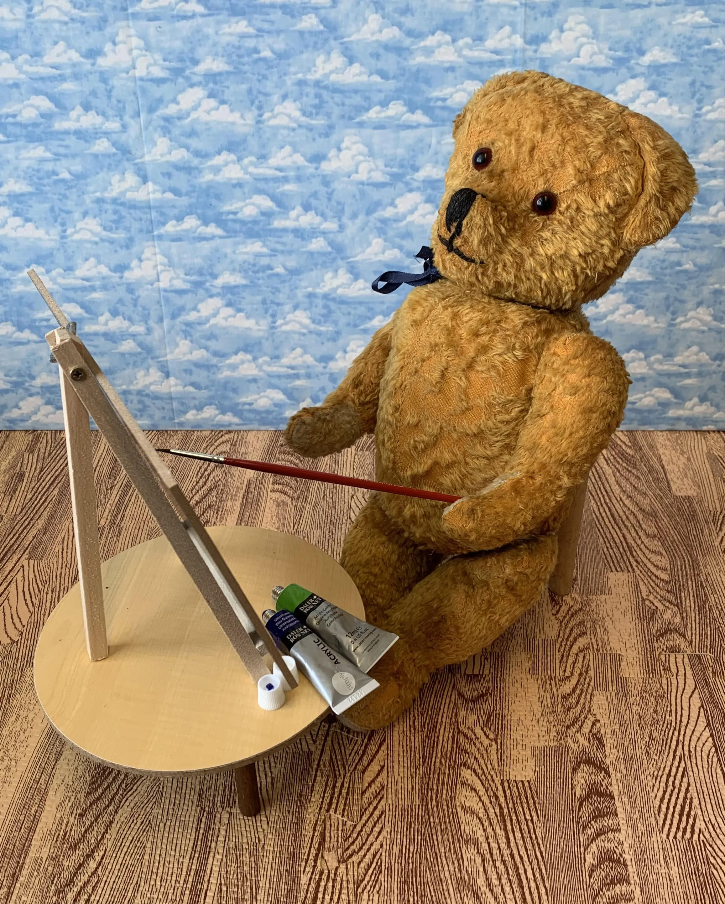 Vintage 1950's Art Silk Bear "Tony"