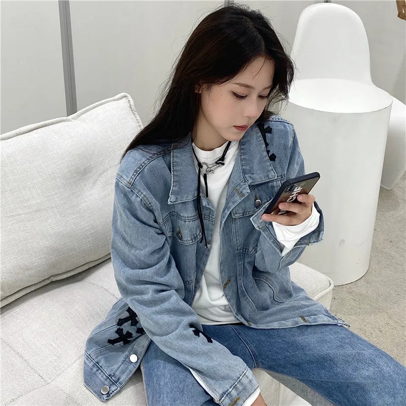 vintage denim jacket  KF82985