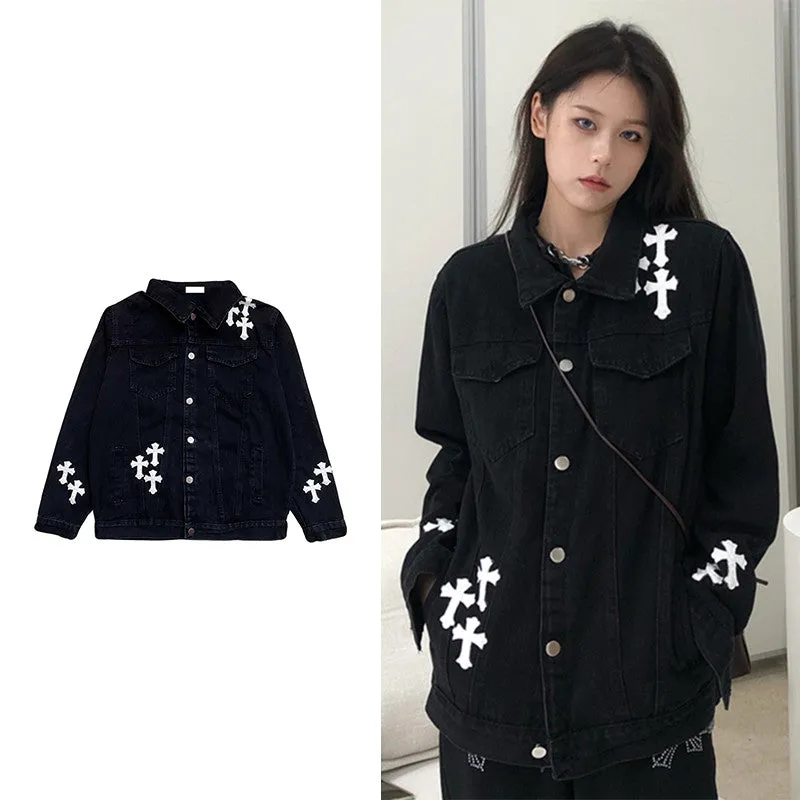 vintage denim jacket  KF82985