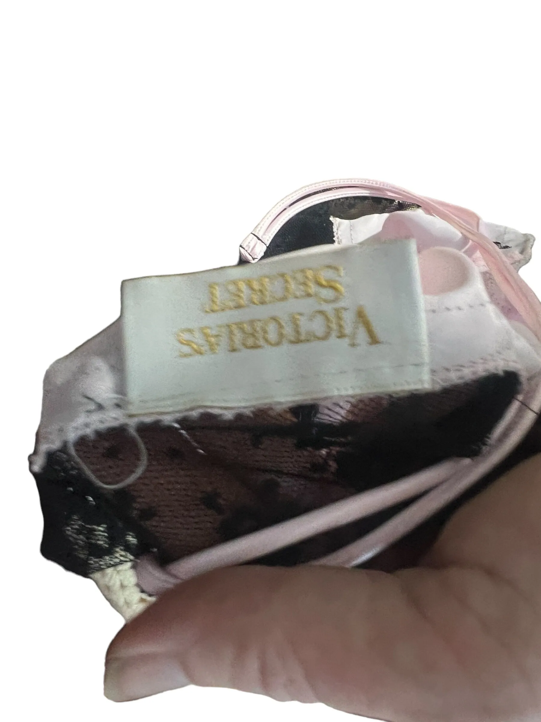 Vintage Victoria's Secret teddy lingerie S gold label