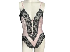 Vintage Victoria's Secret teddy lingerie S gold label