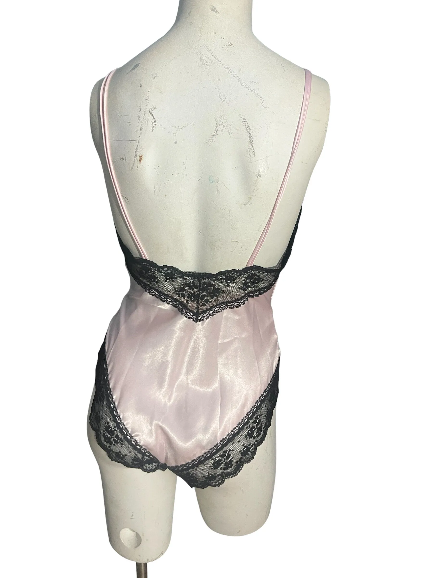 Vintage Victoria's Secret teddy lingerie S gold label