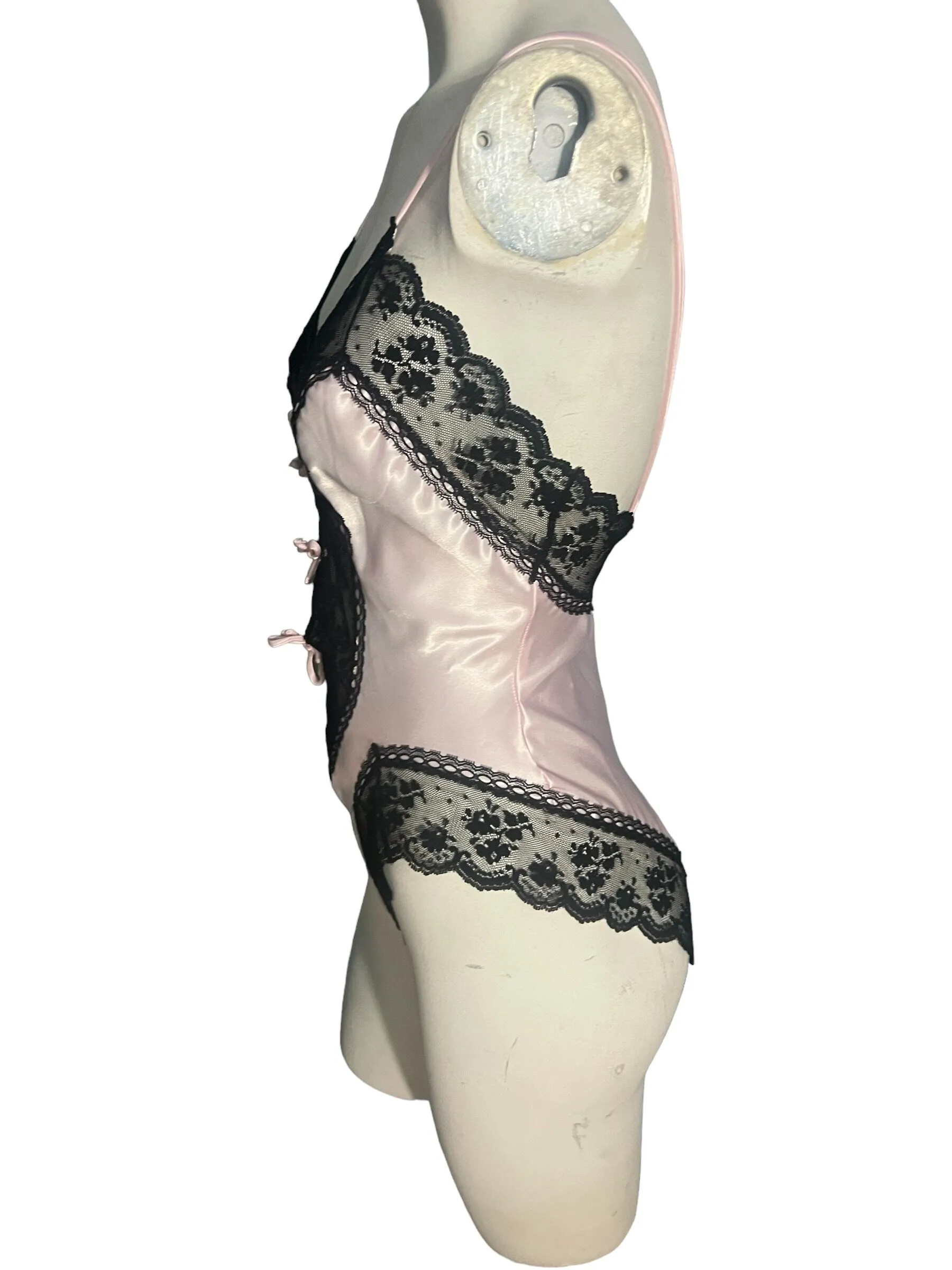 Vintage Victoria's Secret teddy lingerie S gold label