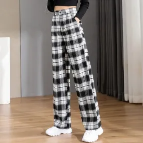 Women's Casual Office Wear Straight Pants