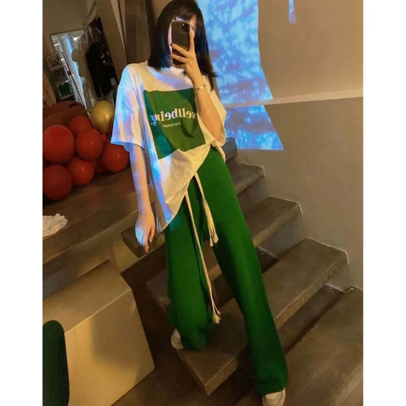 Women's High Waist Wide Leg Pants