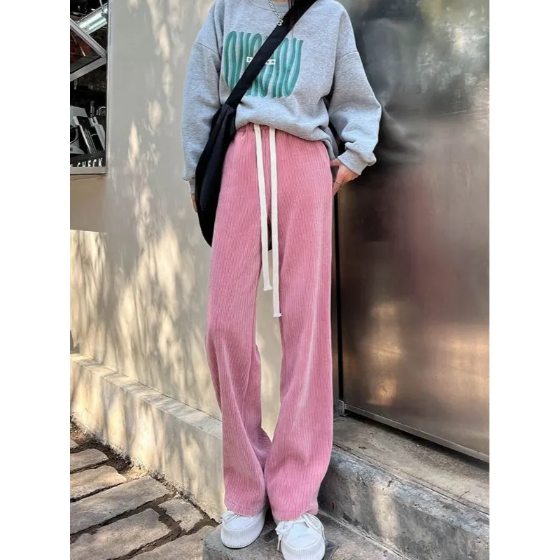 Women's High Waist Wide Leg Pants