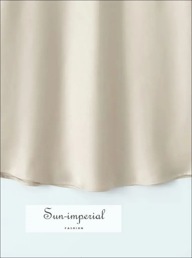 Women's Satin Maxi Skirt