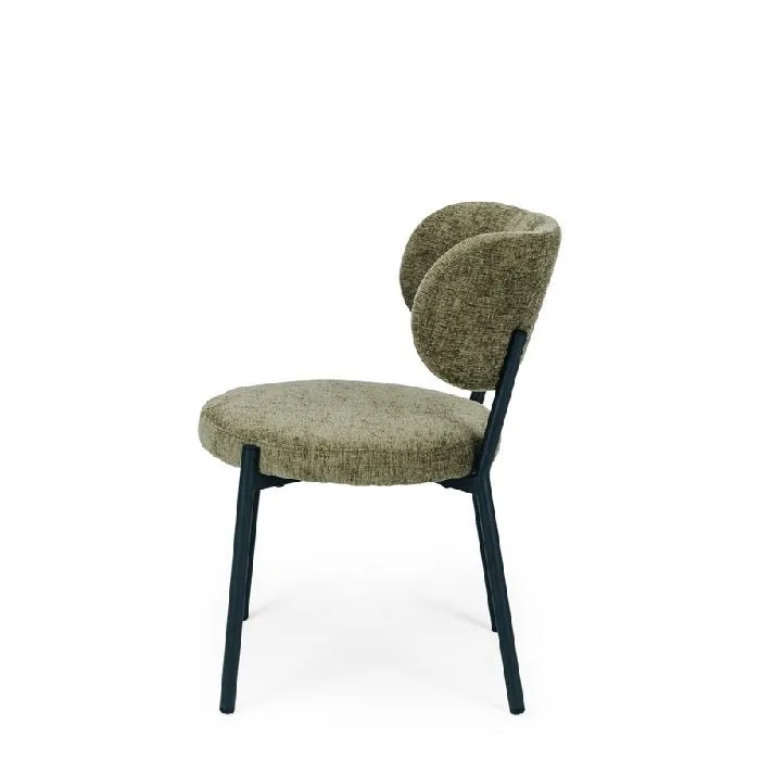 Wrap Dining Chair - Olive Green