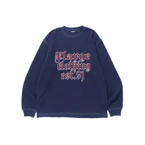 X-Large Mens Old English EST.91 Thermal L/S Top