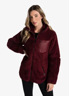 Yana Full Zip Teddy Cardigan
