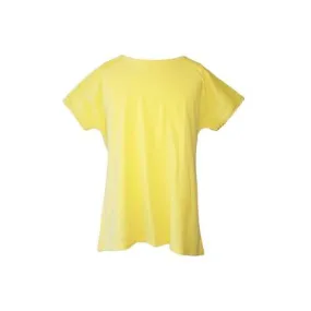 Yellow Daisy Eyelet Trim Top