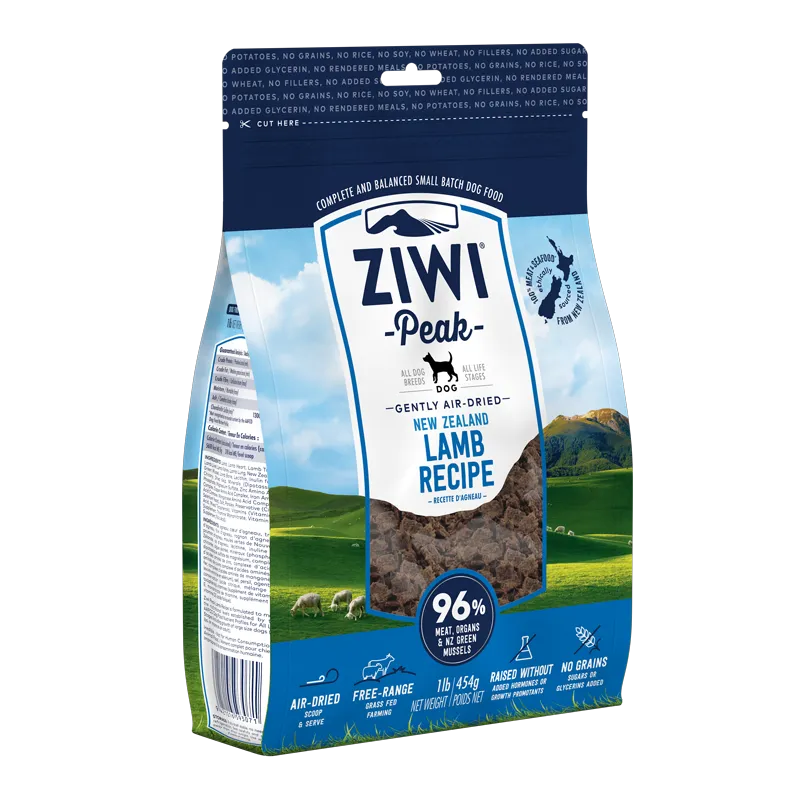 Ziwi Peak Dog Air-Dried Lamb 454g
